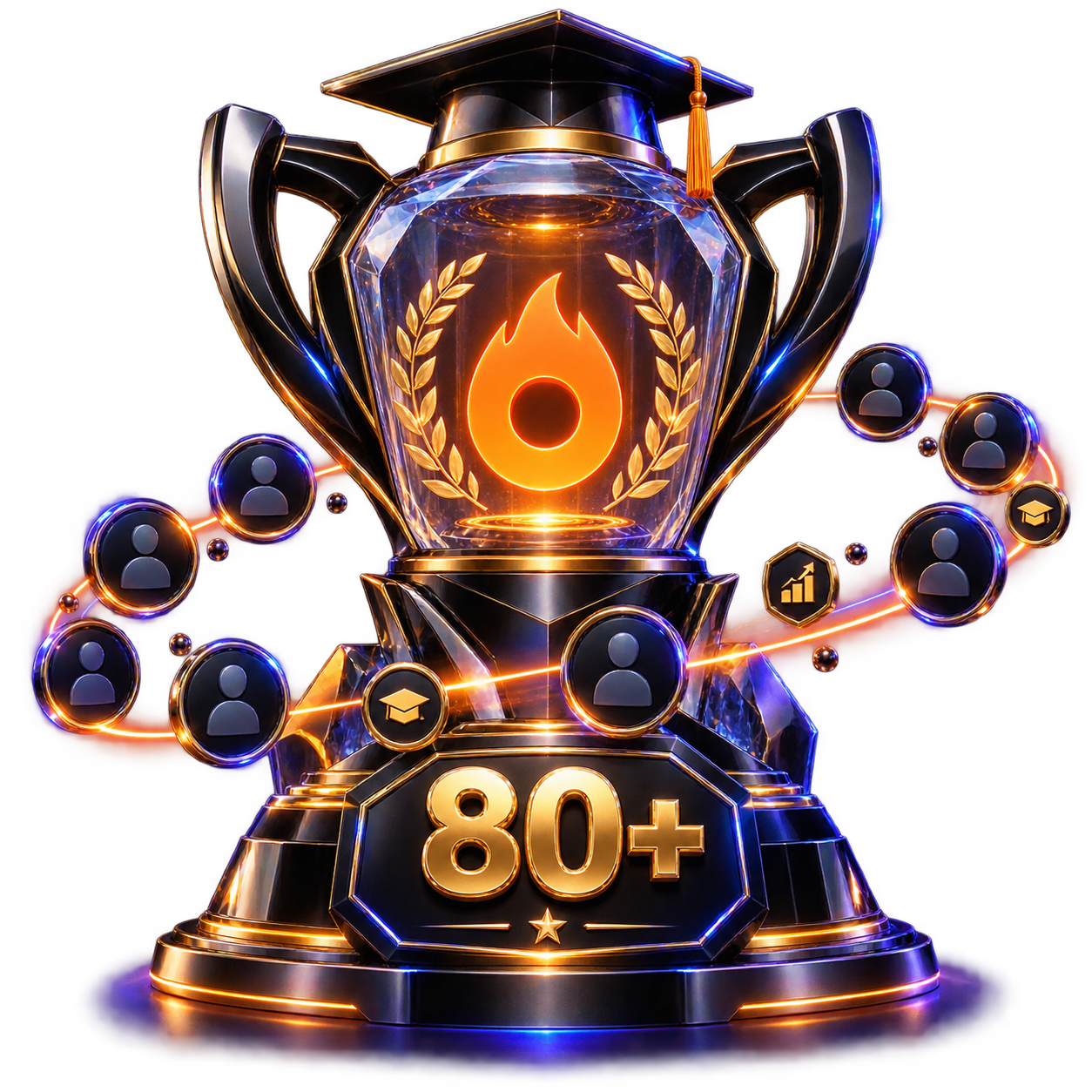 80+ members trained on Hotmart